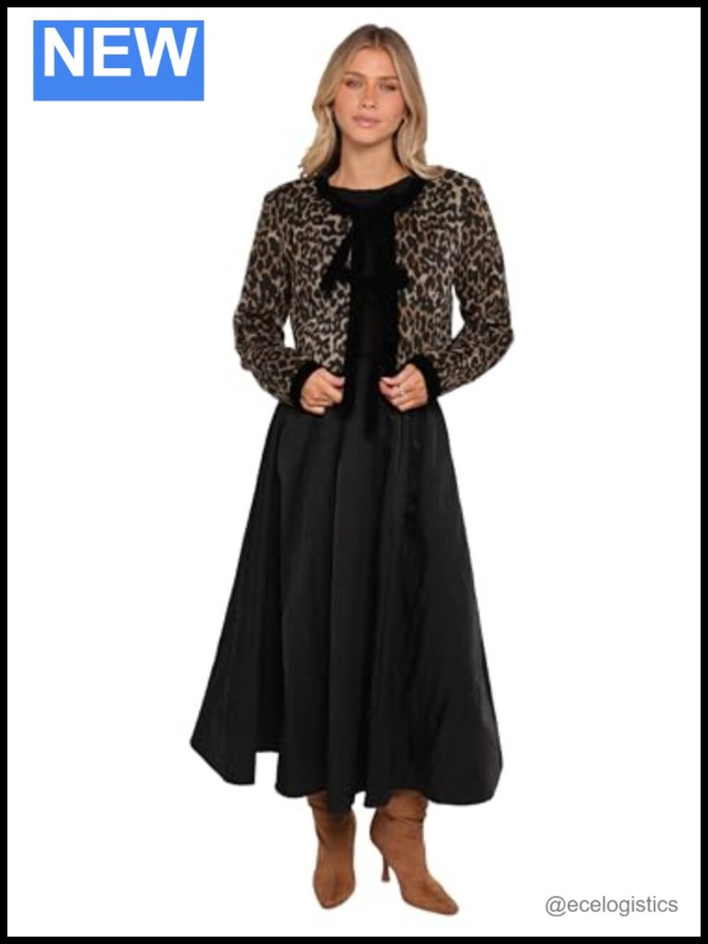 Petal & Pup Vanna Tie Front Leopard M
